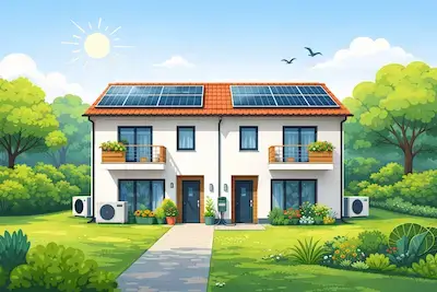 Green Energy Leipzig Homeseite Formular Konfigurator Zweifamilienhaus